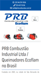 Mobile Screenshot of prbcombustao.com.br